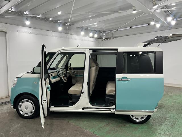 ムーヴキャンバスＸメイクアップリミテッド　ＳＡIII　走行１７８７２キロ１年保証距離無制限　走行距離１７８７２キロ　純正フルセグナビ　パノラマモニター　ブルートゥース　純正マット　サイドエアバッグ　オートライト　アイドリングストップ　両側電動スライドドア　キーフリー（埼玉県）の中古車