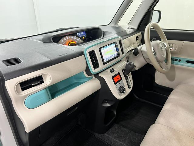 ムーヴキャンバスＸメイクアップリミテッド　ＳＡIII　走行１７８７２キロ１年保証距離無制限　走行距離１７８７２キロ　純正フルセグナビ　パノラマモニター　ブルートゥース　純正マット　サイドエアバッグ　オートライト　アイドリングストップ　両側電動スライドドア　キーフリー（埼玉県）の中古車