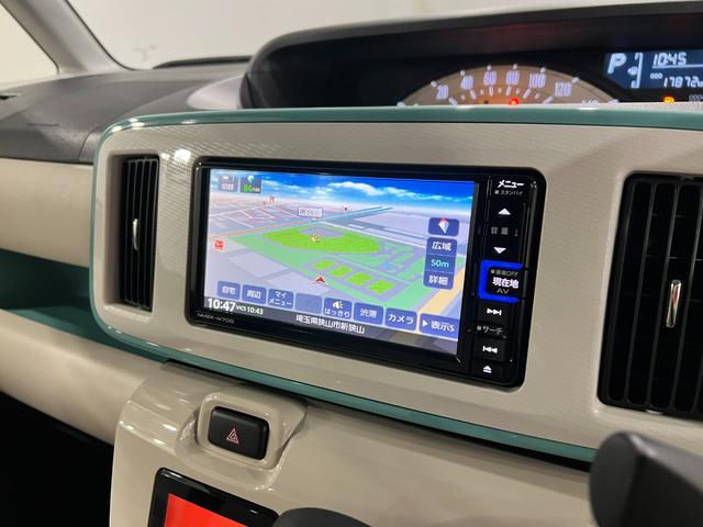 ムーヴキャンバスＸメイクアップリミテッド　ＳＡIII　走行１７８７２キロ１年保証距離無制限　走行距離１７８７２キロ　純正フルセグナビ　パノラマモニター　ブルートゥース　純正マット　サイドエアバッグ　オートライト　アイドリングストップ　両側電動スライドドア　キーフリー（埼玉県）の中古車