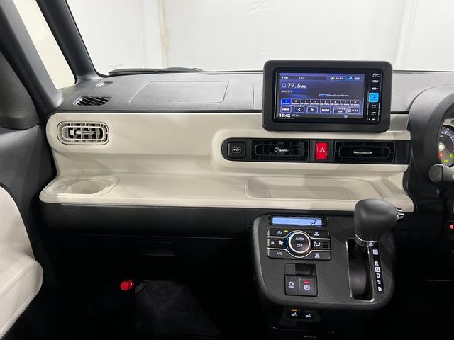 ムーヴキャンバスストライプスＧターボ　走行１４０７９キロ／ナビ／ドラレコ一年保証・走行距離無制限走行１４０７９キロ　フルセグナビ　ブルートゥース　バックカメラ　ドラレコ　ＥＴＣ　クリアランスソナー　オートライト　ＬＥＤヘッドライト　シートヒーター　両側電動スライドドア（埼玉県）の中古車