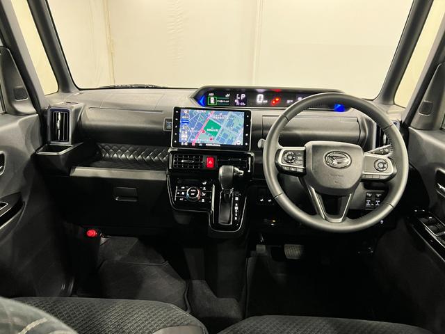 タントカスタムＲＳ　車検整備付／走行２３１３９キロ／純正９型ナビ１年保証距離無制限　走行距離２３１３９キロ　純正フルセグナビ　パノラマモニター　ドラレコ　純正マット　サイドエアバッグ　ＬＥＤヘッドランプ　アイドリングストップ　シートヒーター　両側電動スライドドア（埼玉県）の中古車