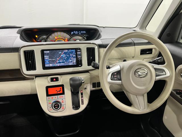 ムーヴキャンバスＧメイクアップリミテッド　ＳＡIII　ナビ／ドラレコ／禁煙車禁煙車　ワンオーナー　　純正フルセグナビ　ブルートゥース　全周囲カメラ　ドラレコ　クリアランスソナー　オートライト　ＬＥＤヘッドライト　両側電動スライドドア　プッシュボタンスタート　オートエアコン（埼玉県）の中古車