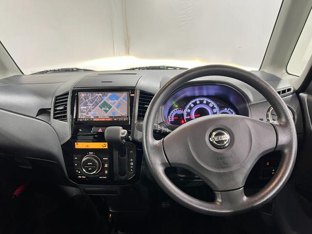 ルークスハイウェイスター　走行６９５５０キロ／ワンセグナビ／マット１年保証距離無制限　走行距離６９５５０キロ　ワンセグナビ　純正マット　助手席エアバッグ　オートライト　ＨＩＤヘッドランプ　片側電動スライドドア（埼玉県）の中古車