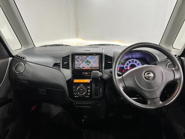 ルークスハイウェイスター　走行６９５５０キロ／ワンセグナビ／マット１年保証距離無制限　走行距離６９５５０キロ　ワンセグナビ　純正マット　助手席エアバッグ　オートライト　ＨＩＤヘッドランプ　片側電動スライドドア（埼玉県）の中古車