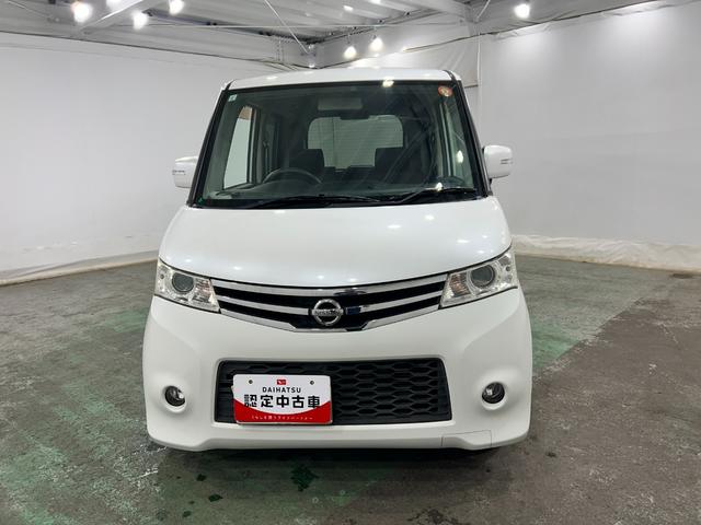 ルークスハイウェイスター　走行６９５５０キロ／ワンセグナビ／マット１年保証距離無制限　走行距離６９５５０キロ　ワンセグナビ　純正マット　助手席エアバッグ　オートライト　ＨＩＤヘッドランプ　片側電動スライドドア（埼玉県）の中古車