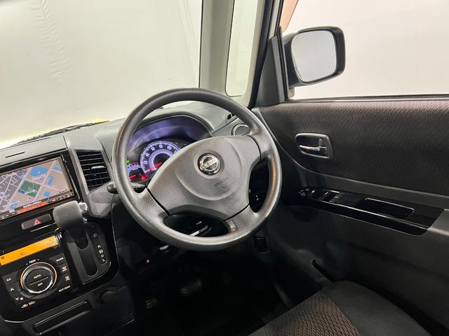 ルークスハイウェイスター　走行６９５５０キロ／ワンセグナビ／マット１年保証距離無制限　走行距離６９５５０キロ　ワンセグナビ　純正マット　助手席エアバッグ　オートライト　ＨＩＤヘッドランプ　片側電動スライドドア（埼玉県）の中古車