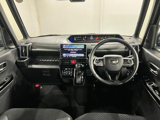 タントカスタムRS 車検整備付/走行47654キロ/9インチナビ1年保証距離無制限 走行距離47654キロ 純正フルセグナビ パノラマモニター ドラレコ 純正マット サイドエアバッグ LEDヘッドランプ アイドリングストップ シートヒーター 両側電動スライドドア(埼玉県)の中古車