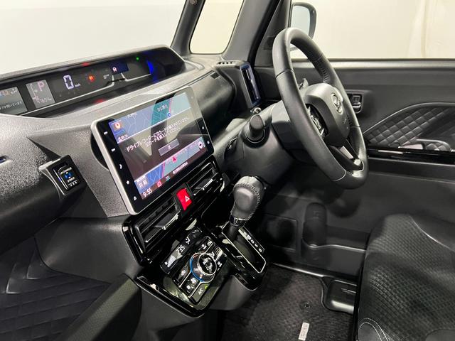 タントカスタムRS 車検整備付/走行47654キロ/9インチナビ1年保証距離無制限 走行距離47654キロ 純正フルセグナビ パノラマモニター ドラレコ 純正マット サイドエアバッグ LEDヘッドランプ アイドリングストップ シートヒーター 両側電動スライドドア(埼玉県)の中古車
