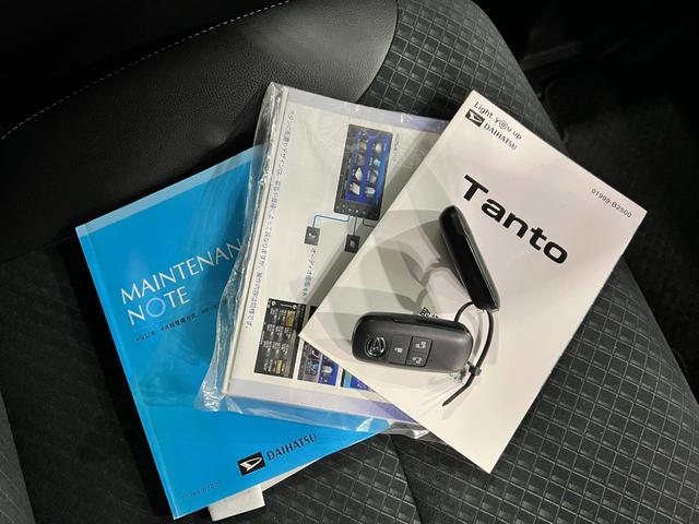 タントカスタムRS 車検整備付/走行47654キロ/9インチナビ1年保証距離無制限 走行距離47654キロ 純正フルセグナビ パノラマモニター ドラレコ 純正マット サイドエアバッグ LEDヘッドランプ アイドリングストップ シートヒーター 両側電動スライドドア(埼玉県)の中古車