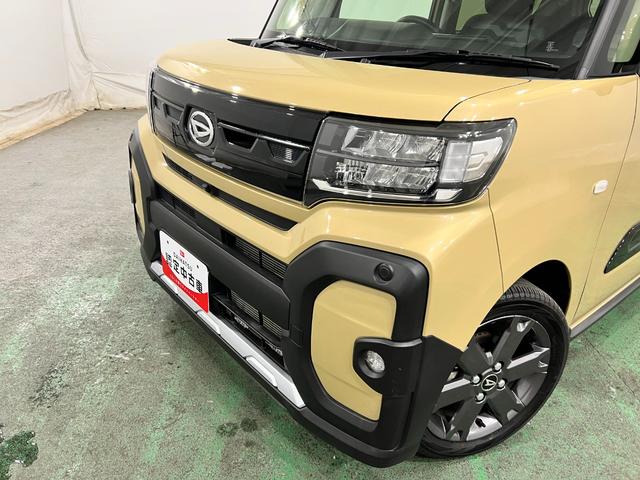 タントファンクロスターボ 走行13795キロ/車検整備付一年保証・走行距離無制限走行13795キロ 車検整備付 ディスプレイオーディオ 全周囲カメラ クリアランスソナー オートライト LEDヘッドライト ベンチシート シートヒーター 両側電動スライドドア(埼玉県)の中古車