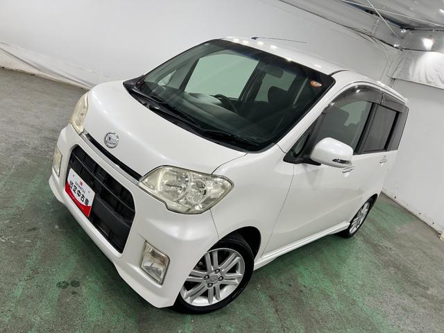 タントエグゼカスタムＲＳ　走行７７３８４キロ／ナビ一年保証・走行距離無制限走行７７３８４キロ　助手席エアバック　純正カーペットマット　ＨＩＤヘッドライト　フルセグナビ　ＤＶＤ（埼玉県）の中古車