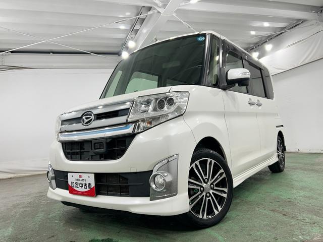 タントカスタムＲＳ　ＳＡ　走行６５９２４キロ／後席モニター／４ＷＤワンオーナー　禁煙車　４ＷＤ　フルセグナビ　バックカメラ　後席モニター　オートライト　ＬＥＤヘッドライト　両側電動スライドドア（埼玉県）の中古車