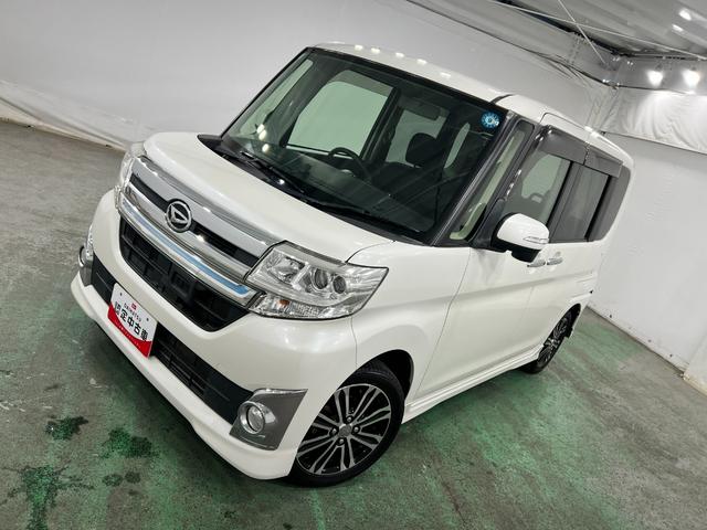 タントカスタムＲＳ　ＳＡ　走行６５９２４キロ／後席モニター／４ＷＤワンオーナー　禁煙車　４ＷＤ　フルセグナビ　バックカメラ　後席モニター　オートライト　ＬＥＤヘッドライト　両側電動スライドドア（埼玉県）の中古車