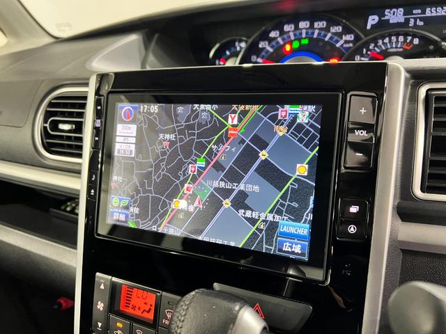 タントカスタムＲＳ　ＳＡ　走行６５９２４キロ／後席モニター／４ＷＤワンオーナー　禁煙車　４ＷＤ　フルセグナビ　バックカメラ　後席モニター　オートライト　ＬＥＤヘッドライト　両側電動スライドドア（埼玉県）の中古車