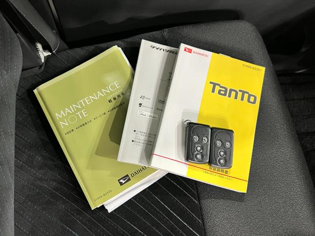 タントカスタムＲＳ　ＳＡ　走行６５９２４キロ／後席モニター／４ＷＤワンオーナー　禁煙車　４ＷＤ　フルセグナビ　バックカメラ　後席モニター　オートライト　ＬＥＤヘッドライト　両側電動スライドドア（埼玉県）の中古車