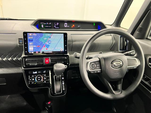 タントカスタムＸ　走行７２５３５キロ／純正９インチナビ／ドラレコ１年保証距離無制限　走行距離７２５３５キロ　純正フルセグナビ　パノラマモニター　ドラレコ　純正マット　サイドエアバッグ　ＬＥＤヘッドランプ　アイドリングストップ　シートヒーター　両側電動スライドドア（埼玉県）の中古車