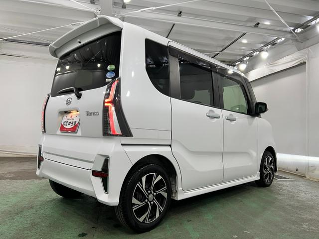 タントカスタムＸ　走行７２５３５キロ／純正９インチナビ／ドラレコ１年保証距離無制限　走行距離７２５３５キロ　純正フルセグナビ　パノラマモニター　ドラレコ　純正マット　サイドエアバッグ　ＬＥＤヘッドランプ　アイドリングストップ　シートヒーター　両側電動スライドドア（埼玉県）の中古車