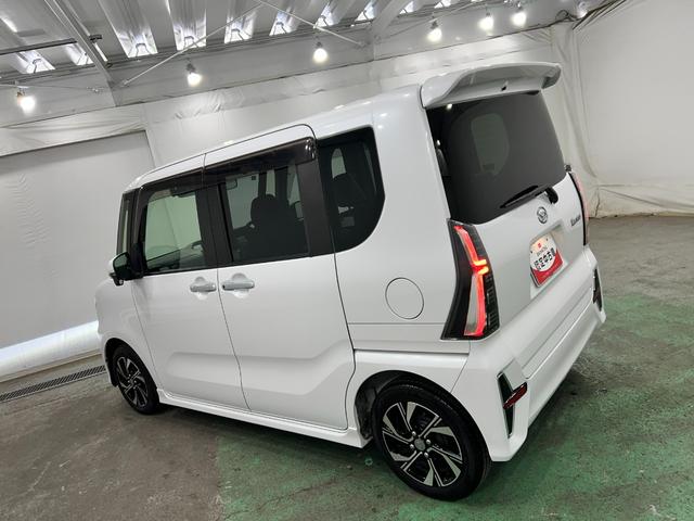 タントカスタムＸ　走行７２５３５キロ／純正９インチナビ／ドラレコ１年保証距離無制限　走行距離７２５３５キロ　純正フルセグナビ　パノラマモニター　ドラレコ　純正マット　サイドエアバッグ　ＬＥＤヘッドランプ　アイドリングストップ　シートヒーター　両側電動スライドドア（埼玉県）の中古車