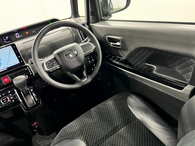 タントカスタムＸ　走行７２５３５キロ／純正９インチナビ／ドラレコ１年保証距離無制限　走行距離７２５３５キロ　純正フルセグナビ　パノラマモニター　ドラレコ　純正マット　サイドエアバッグ　ＬＥＤヘッドランプ　アイドリングストップ　シートヒーター　両側電動スライドドア（埼玉県）の中古車