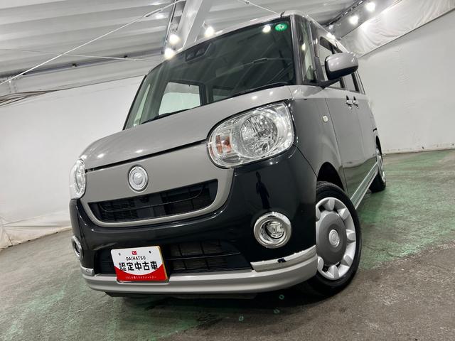 ムーヴキャンバスＸリミテッドメイクアップ　ＳＡIII　走行７７６１２キロ一年保証・走行距離無制限走行７７６１２キロ　助手席エアバック　ＥＴＣ　純正カーペットマット　オートライト　両側電動スライドドア（埼玉県）の中古車