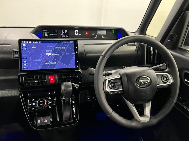 タントカスタムＲＳ　走行２６０１０キロ／純正９インチナビ／ドラレコ１年保証距離無制限　走行距離２６０１０キロ　純正フルセグナビ　パノラマモニター　ドラレコ　純正マット　サイドエアバッグ　ＬＥＤヘッドランプ　アイドリングストップ　シートヒーター　両側電動スライドドア（埼玉県）の中古車