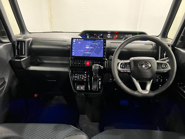 タントカスタムＲＳ　走行２６０１０キロ／純正９インチナビ／ドラレコ１年保証距離無制限　走行距離２６０１０キロ　純正フルセグナビ　パノラマモニター　ドラレコ　純正マット　サイドエアバッグ　ＬＥＤヘッドランプ　アイドリングストップ　シートヒーター　両側電動スライドドア（埼玉県）の中古車