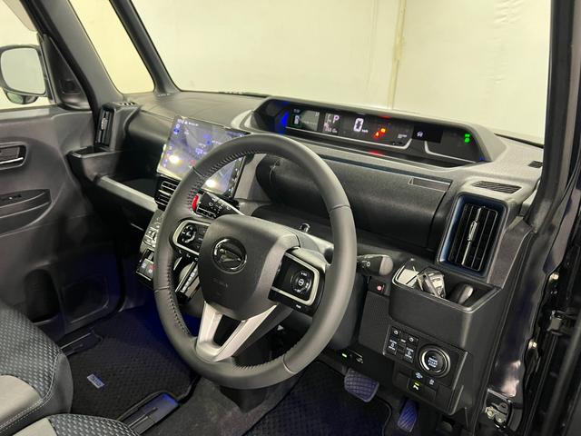 タントカスタムＲＳ　走行２６０１０キロ／純正９インチナビ／ドラレコ１年保証距離無制限　走行距離２６０１０キロ　純正フルセグナビ　パノラマモニター　ドラレコ　純正マット　サイドエアバッグ　ＬＥＤヘッドランプ　アイドリングストップ　シートヒーター　両側電動スライドドア（埼玉県）の中古車