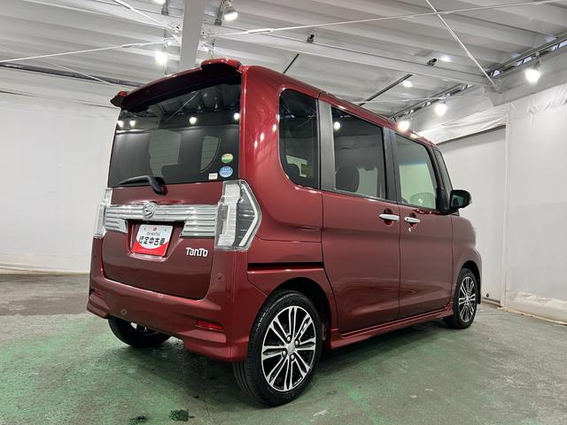 タントカスタムＲＳ　トップエディションリミテッドＳＡIII　ターボ一年保証・走行距離無制限走行４１７４４キロ　フルセグナビ　ブルートゥース　全周囲カメラ　ＥＴＣ　オートライト　ＬＥＤヘッドライト　シートヒーター　両側電動スライドドア（埼玉県）の中古車