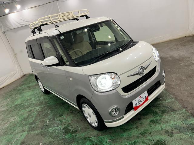 ムーヴキャンバスＧメイクアップリミテッド　ＳＡIII　ルーフキャリア／ナビ１年保証距離無制限　走行距離３２４９２キロ　純正フルセグナビ　パノラマモニター　ドラレコ　純正マット　サイドエアバッグ　ＬＥＤヘッドランプ　アイドリングストップ　両側電動スライドドア　キーフリー（埼玉県）の中古車