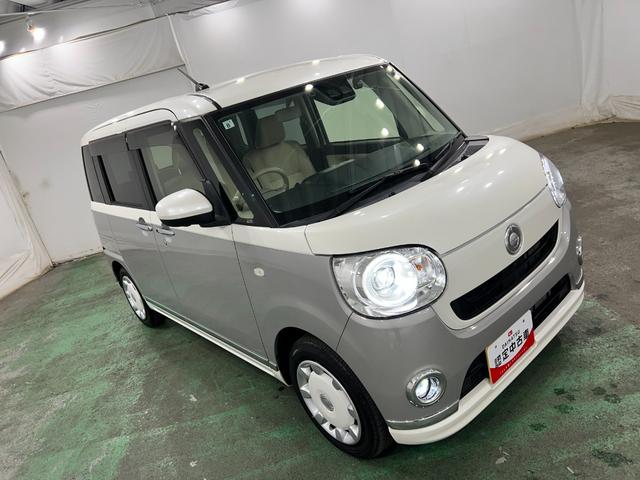 ムーヴキャンバスＧメイクアップＶＳ　ＳＡIII　走行５７７９キロ／ナビ一年保証・走行距離無制限走行５７７９キロ　フルセグナビ　ブルートゥース　全周囲カメラ　ドラレコ　ＥＴＣ　オートライト　ＬＥＤヘッドライト　シートヒーター　両側電動スライドドア（埼玉県）の中古車