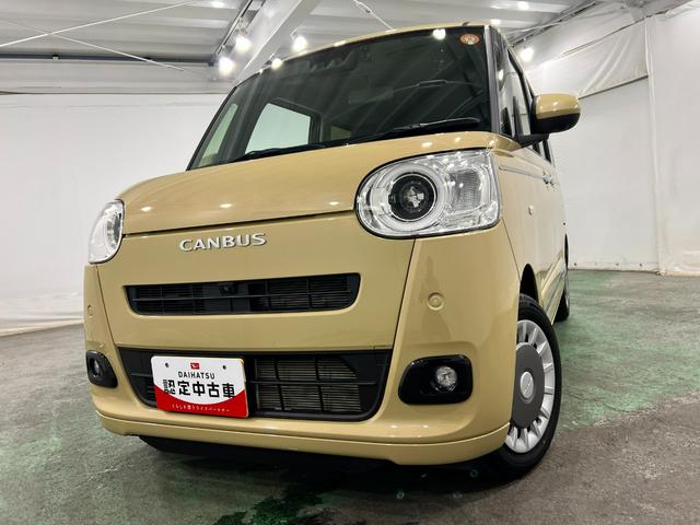 ムーヴキャンバスセオリーＧ　車検整備付／走行１４２８１キロ／純正ナビドラレコ１年保証距離無制限　走行距離１４２８１キロ　純正フルセグナビ　パノラマモニター　ドラレコ　純正マット　サイドエアバッグ　ＬＥＤヘッドランプ　アイドリングストップ　シートヒーター　両側電動スライドドア（埼玉県）の中古車