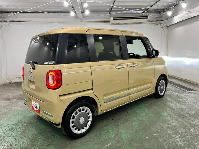 ムーヴキャンバスセオリーＧ　車検整備付／走行１４２８１キロ／純正ナビドラレコ１年保証距離無制限　走行距離１４２８１キロ　純正フルセグナビ　パノラマモニター　ドラレコ　純正マット　サイドエアバッグ　ＬＥＤヘッドランプ　アイドリングストップ　シートヒーター　両側電動スライドドア（埼玉県）の中古車