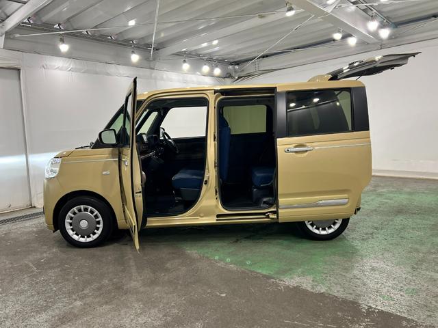 ムーヴキャンバスセオリーＧ　車検整備付／走行１４２８１キロ／純正ナビドラレコ１年保証距離無制限　走行距離１４２８１キロ　純正フルセグナビ　パノラマモニター　ドラレコ　純正マット　サイドエアバッグ　ＬＥＤヘッドランプ　アイドリングストップ　シートヒーター　両側電動スライドドア（埼玉県）の中古車