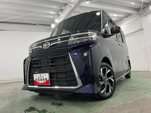 タントカスタムＸ　走行１１１５６キロ／クリアランスソナー／ナビ一年保証・走行距離無制限走行１１１５６キロ　フルセグナビ　ブルートゥース　バックカメラ　ドラレコ　ＥＴＣ　クリアランスソナー　オートライト　ＬＥＤヘッドライト　シートヒーター　両側電動スライドドア（埼玉県）の中古車