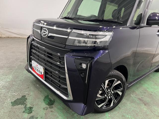 タントカスタムＸ　走行１１１５６キロ／クリアランスソナー／ナビ一年保証・走行距離無制限走行１１１５６キロ　フルセグナビ　ブルートゥース　バックカメラ　ドラレコ　ＥＴＣ　クリアランスソナー　オートライト　ＬＥＤヘッドライト　シートヒーター　両側電動スライドドア（埼玉県）の中古車