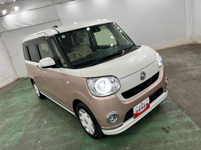 ムーヴキャンバスＧメイクアップ　ＳＡII　走行３５４４６キロ／車検整備付一年保証・走行距離無制限走行３５４４６キロ　フルセグナビ　全周囲カメラ　オートライト　ＬＥＤヘッドライト　両側電動スライドドア（埼玉県）の中古車