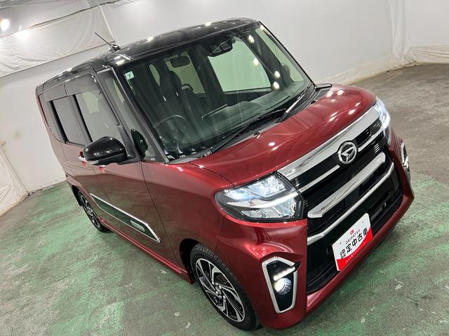 タントカスタムRSスタイルセレクション 走行6998キロ/ナビ一年保証・走行距離無制限走行6998キロ フルセグナビ ブルートゥース 全周囲カメラ ETC ドラレコ クリアランスソナー オートライト LEDヘッドライト シートヒーター 両側電動スライドドア(埼玉県)の中古車