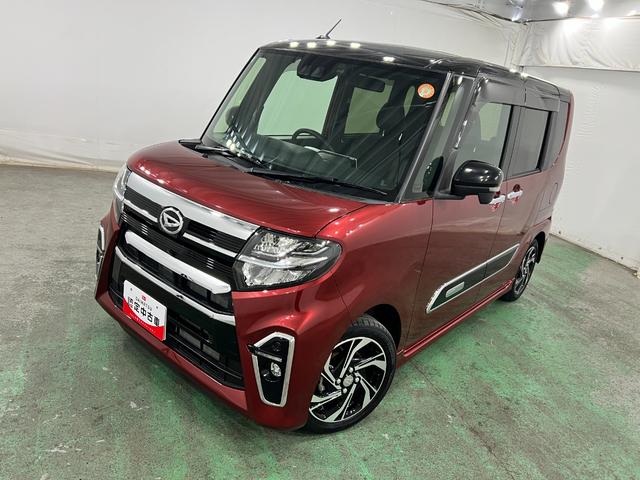 タントカスタムRSスタイルセレクション 走行6998キロ/ナビ一年保証・走行距離無制限走行6998キロ フルセグナビ ブルートゥース 全周囲カメラ ETC ドラレコ クリアランスソナー オートライト LEDヘッドライト シートヒーター 両側電動スライドドア(埼玉県)の中古車