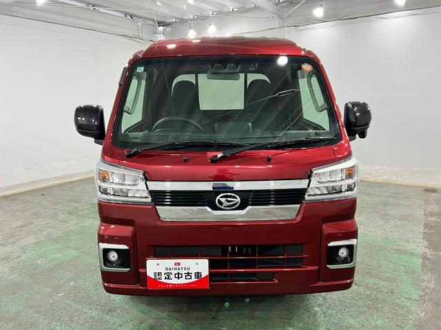 ハイゼットトラックジャンボエクストラ　走行７０３８キロ／ＬＥＤヘッドランプ１年保証距離無制限　走行距離７０３８キロ　フルセグナビ　バックカメラ　ブルートゥース　ドラレコ　純正マット　オートライト　ＬＥＤヘッドランプ　アイドリングストップ　プッシュボタンスタート（埼玉県）の中古車