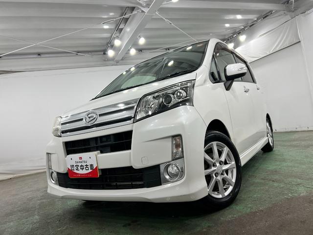 ムーヴカスタム　Ｘ　ＳＡ　走行６４１８２キロ／ワンセグナビ／マット１年保証距離無制限　走行距離６４１８２キロ　ワンセグナビ　純正マット　助手席エアバッグ　オートライト　ＬＥＤヘッドランプ　アイドリングストップ　電動格納式ドアミラー　プッシュボタンスタート　キーフリー（埼玉県）の中古車
