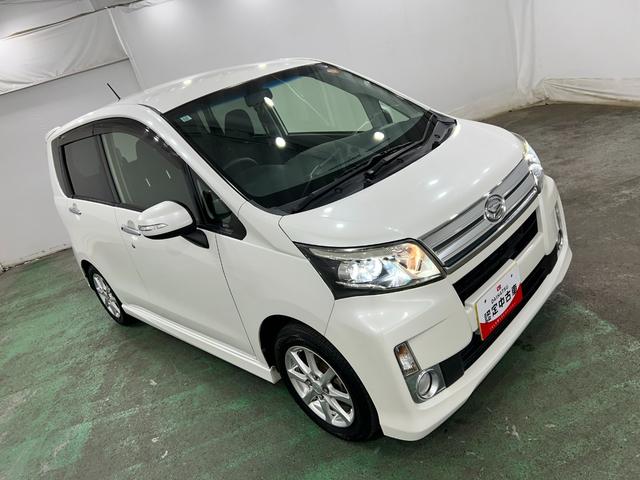 ムーヴカスタム　Ｘ　ＳＡ　走行６４１８２キロ／ワンセグナビ／マット１年保証距離無制限　走行距離６４１８２キロ　ワンセグナビ　純正マット　助手席エアバッグ　オートライト　ＬＥＤヘッドランプ　アイドリングストップ　電動格納式ドアミラー　プッシュボタンスタート　キーフリー（埼玉県）の中古車