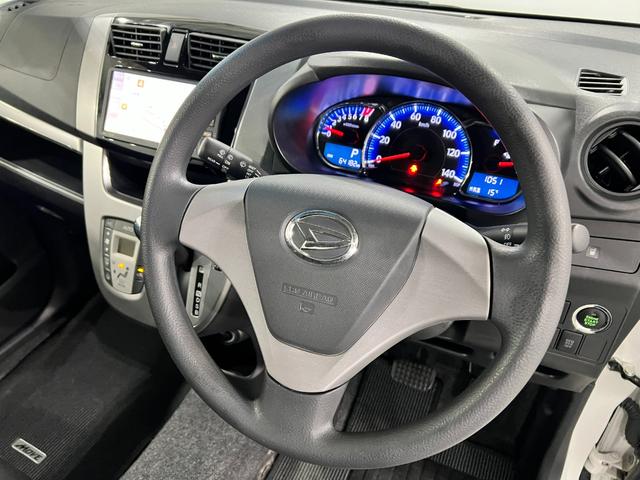 ムーヴカスタム　Ｘ　ＳＡ　走行６４１８２キロ／ワンセグナビ／マット１年保証距離無制限　走行距離６４１８２キロ　ワンセグナビ　純正マット　助手席エアバッグ　オートライト　ＬＥＤヘッドランプ　アイドリングストップ　電動格納式ドアミラー　プッシュボタンスタート　キーフリー（埼玉県）の中古車