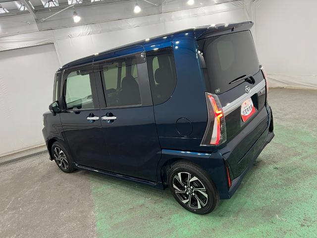 タントカスタムＸ　走行３６４２キロ／フルセグナビ／ドラレコ１年保証距離無制限　走行距離３６４２キロ　フルセグナビ　ドラレコ　ブルートゥース　純正マット　サイドエアバッグ　ＬＥＤヘッドランプ　アイドリングストップ　シートヒーター　両側電動スライドドア（東京都）の中古車