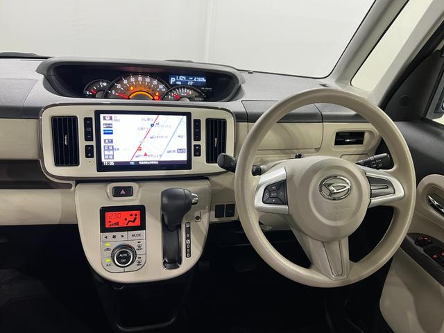 ムーヴキャンバスＧメイクアップリミテッド　ＳＡIII　走行２７９０９キロフルセグナビ　Ｂｌｕｅｔｏｏｔｈ　ＥＴＣ　全周囲カメラ　サイドエアバック　オートライト　ＬＥＤヘッドライト　シートヒーター　両側電動スライドドア　１年保証・走行距離（埼玉県）の中古車