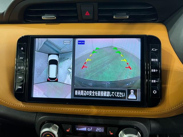 キックスＸ　ツートーンインテリアエディション　走行３５５２４キロ１年保証距離無制限　走行距離３５５２４キロ　フルセグナビ　全周囲カメラ　ドラレコ　純正マット　サイドエアバッグ　ＬＥＤヘッドランプ　シートヒーター　電動格納式ドアミラー　キーフリー（埼玉県）の中古車