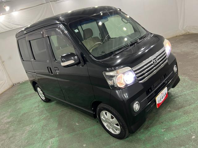 アトレーワゴンカスタムターボRSリミテッド 車検整備付/走行45222キロ1年保証距離無制限 走行距離45222キロ フルセグナビ ブルートゥース ドラレコ 純正カーペットマット 助手席エアバッグ HIDヘッドランプ 片側電動スライドドア(埼玉県)の中古車