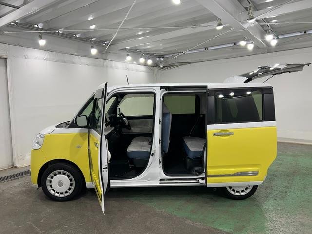 ムーヴキャンバスストライプスGターボ 純正10インチナビ/ドラレコワンオーナー 禁煙車 純正10インチナビ パノラマモニター ドラレコ ETC 純正マット サイドエアバッグ LEDヘッドランプ LEDフォグランプ シートヒーター 両側電動スライドドア(埼玉県)の中古車