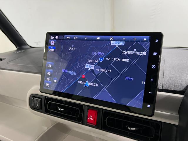 ムーヴキャンバスストライプスGターボ 純正10インチナビ/ドラレコワンオーナー 禁煙車 純正10インチナビ パノラマモニター ドラレコ ETC 純正マット サイドエアバッグ LEDヘッドランプ LEDフォグランプ シートヒーター 両側電動スライドドア(埼玉県)の中古車