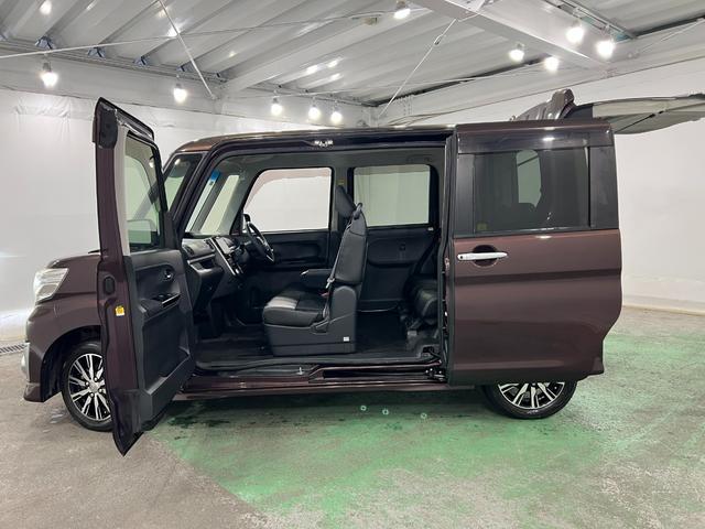 タントカスタムX トップエディションSAII 走行67146キロ1年保証距離無制限 走行距離67146キロ フルセグナビ バックカメラ ブルートゥース 純正マット 助手席エアバッグ LEDヘッドランプ 両側電動スライドドア オート格納式ドアミラー(埼玉県)の中古車