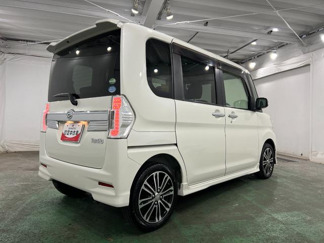 タントカスタムＲＳ　走行４２５６０キロ／ナビ／両側電動スライドドア一年保証・走行距離無制限走行４２５６０キロ　フルセグナビ　ブルートゥース　ＤＶＤ　オートライト　ＬＥＤヘッドライト　アイドリングストップ　ベンチシート　両側電動スライドドア（埼玉県）の中古車